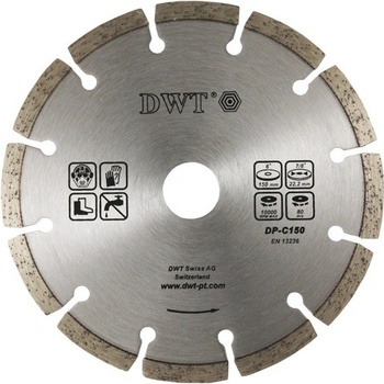 DWT diamantový segmentovaný kotouč 180 mm (abrazivní materiály)