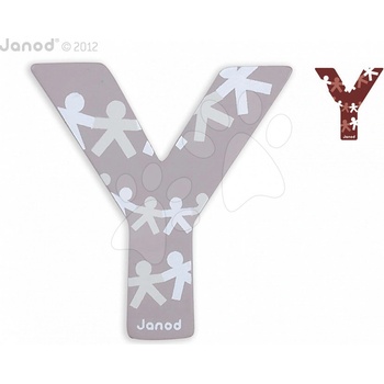 Janod drevené písmeno Y ABCDeco