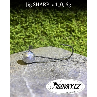 Jigovky.cz Jigové hlavičky Sharp vel.1 6g 5 ks