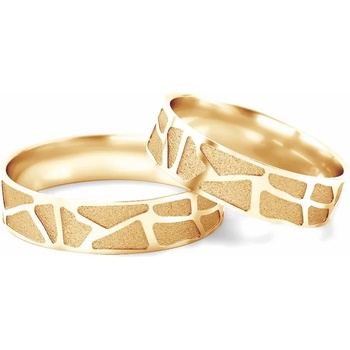 Image 1 of SAVICKI Сватбени халки: злато, плоски. 5 мм