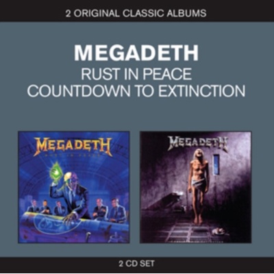 Megadeth RUST IN PEACE/COUNTDOWN TO EXTINCTI