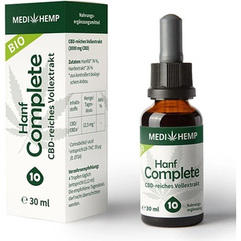 Medihemp CBD olej 10% complete 3000 mg 30 ml