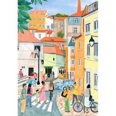 Pieces & Peace - Puzzle Lisbon - 1 000 piese