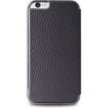 Pouzdro Puro business flipové s přihrádkou na kartu iphone 6 plus kůže šedé