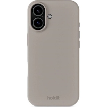 Holdit Калъф Holdit - Silicone, iPhone 17, Taupe (7330985167997)