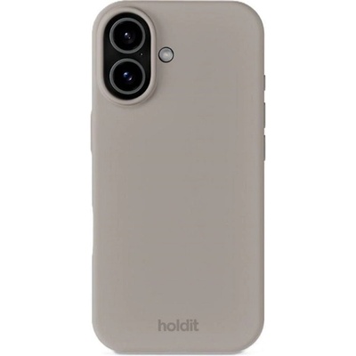 Holdit Калъф Holdit - Silicone, iPhone 17, Taupe (7330985167997)