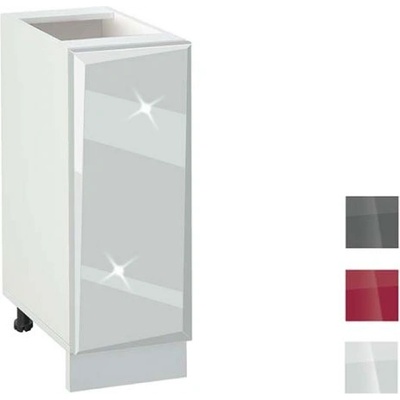 Bogdan Furniture G Кухненски шкаф Гланц МДФ 250, долен с рафт