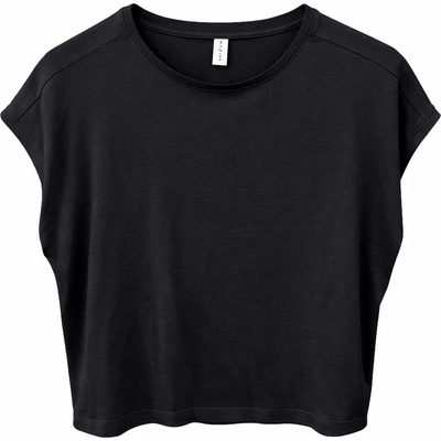 Mazine Дамска тениска Mazine Women's Ecovero Viscose Cropped T-Shirt - Black (916-6712-0114)