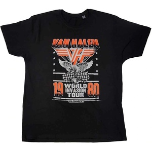 Van Halen Invasion Tour '80 Black M Риза (VHTS04MB02)