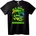 NOONEBRAND Тениска Довиждане Крокодиле - 4XL, Black