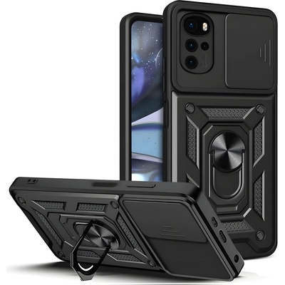 Tech-Protect Калъф Hybrid Armor Camshield за Motorola Moto G22/Moto G4 Plus - Черен KP26653 (26653)