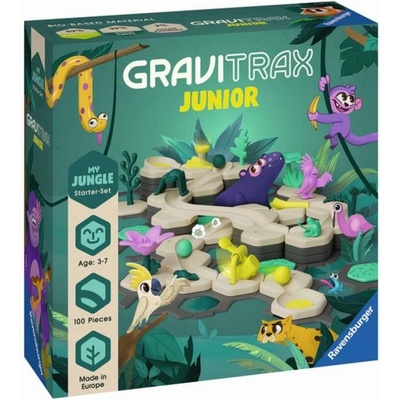 Ravensburger Логическа игра Ravensburger GraviTrax Junior - Стартов комплект L Джунгла (BGBG0004810N)