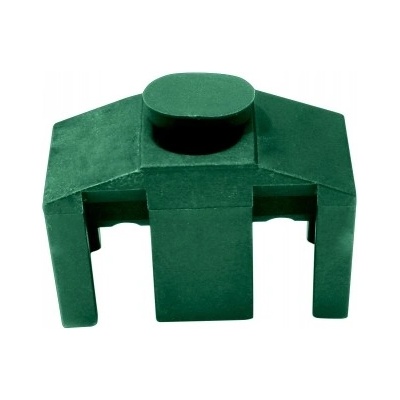 Příchytka panelu 3D na sl. 60x60mm CLASSIC, zelená