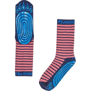 Finkid Детски пантофи Finkid Kid's Tapsut House slippers - Rose / Navy - размер 27-30 (EU) (702-0312-3713)