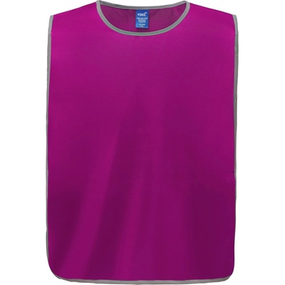 Yoko HI-VIS HVJ259 / Светлоотразителна жилетка - малинов цвят L/XL (79J259575ze)
