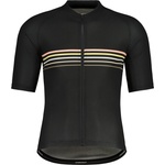 Maloja Мъжка фланелка с къс ръкав за колоездене Maloja ZengaM. Cycling jersey - Deep Black (056-4237-0112)