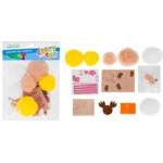 Craft with fun Creative pet set with pompoms