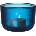 Iittala Свещник за чаена свещ Valkea тюркоазен (1026880)