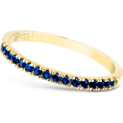Cutie Diamonds Prsten ze žlutého zlata se safíry DZ6484 1670 SF X 1
