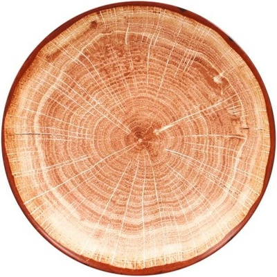 RAK Porcelain Woodart talíř hluboký 26 cm světle hnědá RAK-WDBUBC26TB