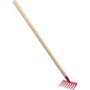 Teddies hrable s násadou červená