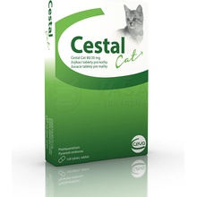 Cestal žuvacie tablety pre mačky 80 mg / 20 mg 8 tbl