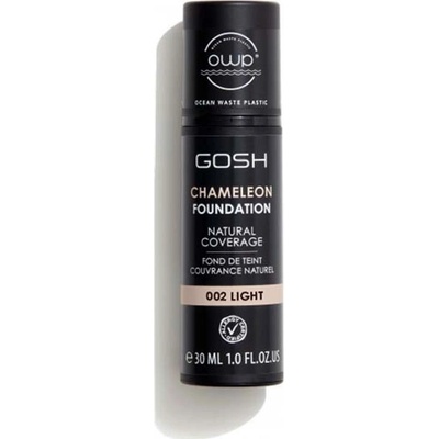 Gosh Copenhagen Chameleon Foundation lehký tónující make-up 006 Dark 30 ml