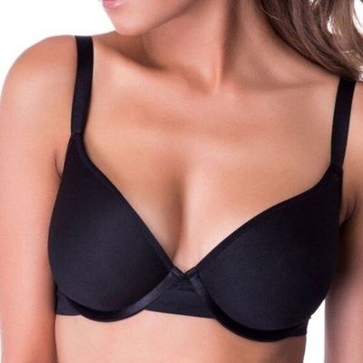 Елегантен черен сутиен SieLei - чашка С