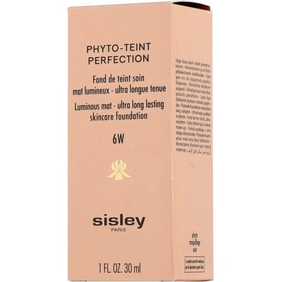 Sisley Phyto-Teint Perfection vysoce krycí make-up pro rozjasnění a vyhlazení pleti 6W Chestnut 30 ml