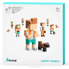 Pixio Magnetická stavebnica Happy Family