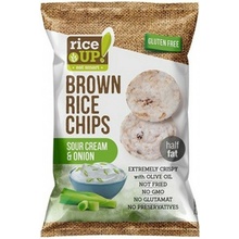 Rice Up Ryžové chipsy smotana a cibuľa 60 g