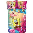Jerry Fabrics Obliečky SpongeBob Bavlna 140x200 70x90