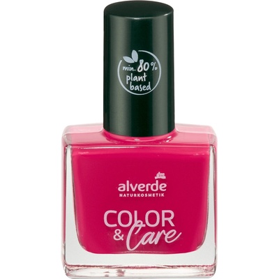 alverde NATURKOSMETIK lak na nehty Color & Care 140 Orchid Pink 10 ml