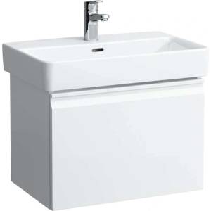 Laufen Pro S - Шкаф за мивка, 52x45x39 см, 1 чекмедже, бял мат H4833510964631 (H4833510964631)
