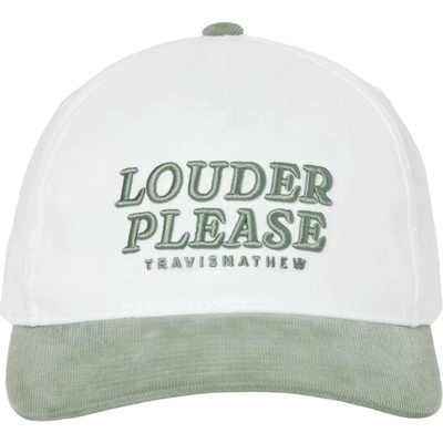 Travis Mathew LOUDER PLEASE HAT bilá