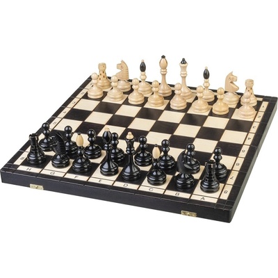 Dřevěné klasické šachy česká klubovka original
