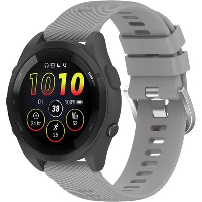 PROTEMIO 57243 RUBBER Silikónový remienok Garmin Forerunner 265S šedý