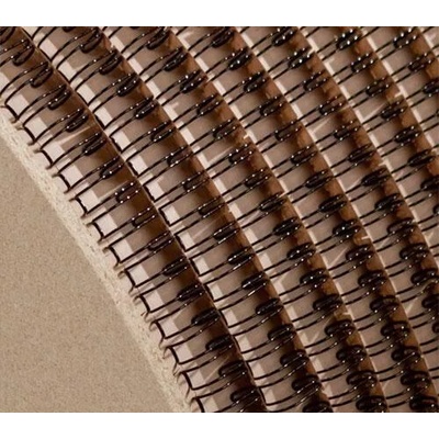 Drôtená väzba 3:1 6,9 mm návin, čierna