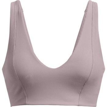 Under Armour Women's Rib Low Impact Sports Bra - Grey