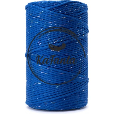 Macrame příze KaFanta PREMIUM 3mm/100m - blue rainbow