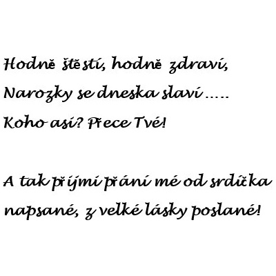 Dárkové přání do krabičky