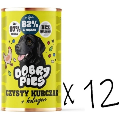 Dobry Pies Kuracie mäso 12 x 400 g
