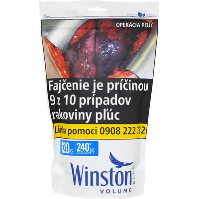 Winston Blue cigaretový tabak 120 g
