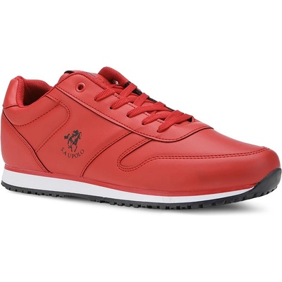 S. A UPOLO Мъжки ежедневни обувки - Червени 1980 (1068_Червен)