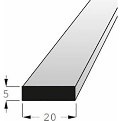 Hranolek buk 20x5mm, délka 90cm
