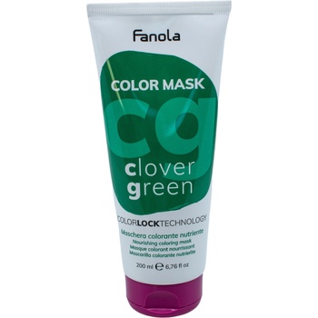 Fanola Color Mask 200 ml боядисваща маска Clover Green