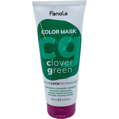 Fanola Color Mask 200 ml боядисваща маска Clover Green