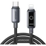 JOYROOM IPAD / IPAD 2 / IPAD 3-то поколение JOYROOM STARFLIGHT A55 кабел за данни Type-C - Lightning, 120 см, FEKETE S-A55 C-L 30W 1.2M BLACK (S-A55 C-L 30W 1.2M BLACK)