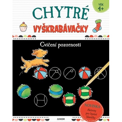 Chytré vyškrabávačky Cvičení pozornosti