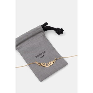 Zadig&Voltaire колие дамско месингово PEACE (OWJW01785) - answear - 283,40 лв